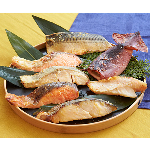 京料理【美濃吉】西京焼鮮魚食べ比べ7種セット