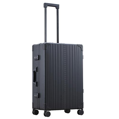 NEO KEEPR＞アルミ製 スーツケース A60F 60L （ネオキーパー）／ﾌﾞﾗｯｸ