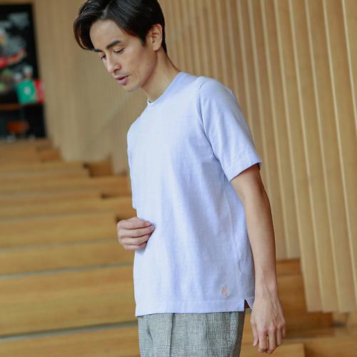 ポールスチュアート トラベラーリネンtシャツ パープル Ll Anaショッピング A Style