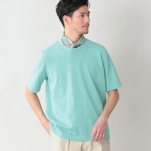 ポール スチュアート トラベラーリネンtシャツ グリーン Ll Anaショッピング A Style