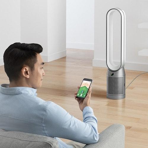 dyson TP07 WS SILVER　扇風機　空気清浄機 リモコン付属状態