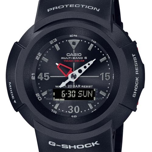 カシオ＞G-SHOCK 世界6局対応電波ソーラー AWG-M520-1AJF | ANA