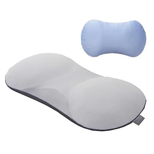 ＜マリオット＞熟睡を追求した枕3＋専用枕カバー（ブルー系）セット