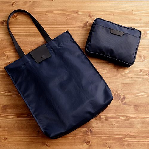 ＜ANAオリジナル＞FARO×edifice accent for ANA　PACKABLE TOTE＆POUCHセット