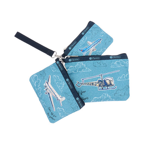 ネコポス便】＜ANAオリジナル＞LeSportsac for ANA Wristlet Pouch Set