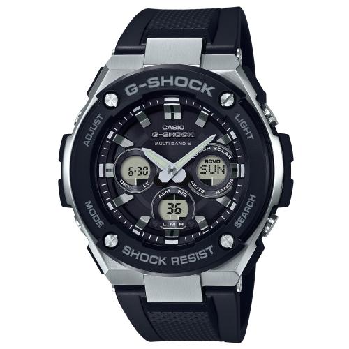 セール価格】G-SHOCK G-STEEL 世界6局対応電波ソーラー GST-W300-1AJF