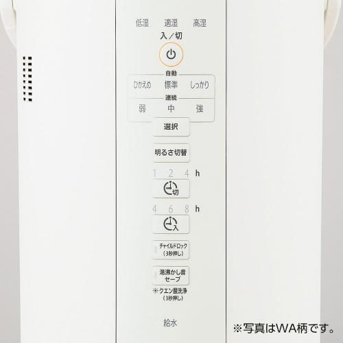 スチーム式加湿器 加湿量 象印 3Lタンク グレー EE-DC35-HA