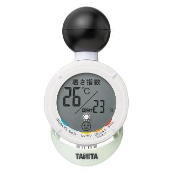 ＜タニタ＞日焼けアラーム機能付き 黒球式熱中アラーム TC210