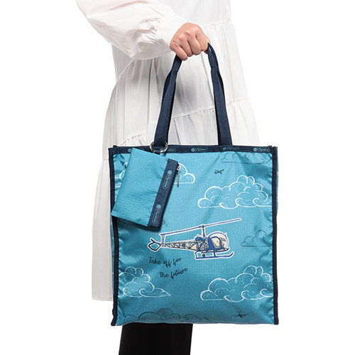 ANAオリジナル＞LeSportsac for ANA LG Book Tote with small pouch 