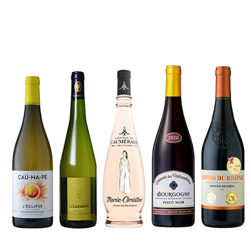 【送料無料】ワイン産地の個性を楽しむフランス産バラエティーセット