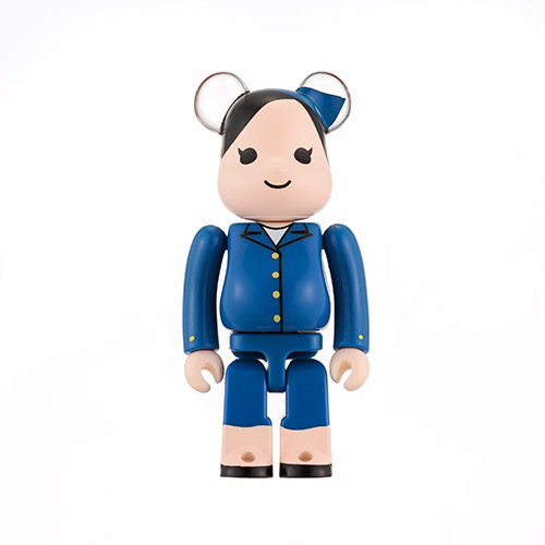 ANAオリジナル＞BE@RBRICK for ANA ANA創立70周年記念歴代制服 