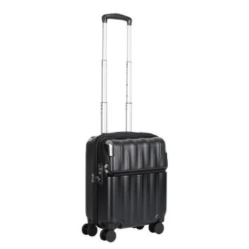 ＜TLAVELIST＞レスト　ブレーキ車輪付 Top Openキャリー　機内持込