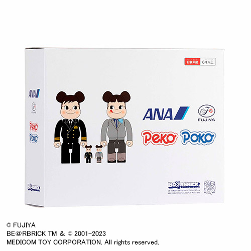 エンタメ/ホビーBE@RBRICK for ANA CAPTAIN CA10代目 4体セット