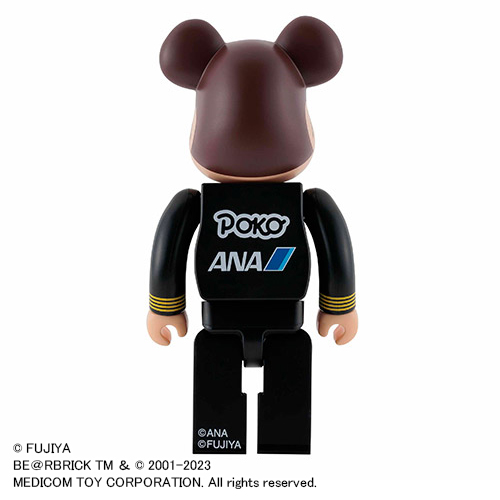 ANAオリジナル＞ BE＠RBRICK for ANA CAPTAIN ポコちゃん ＆ CA10代目