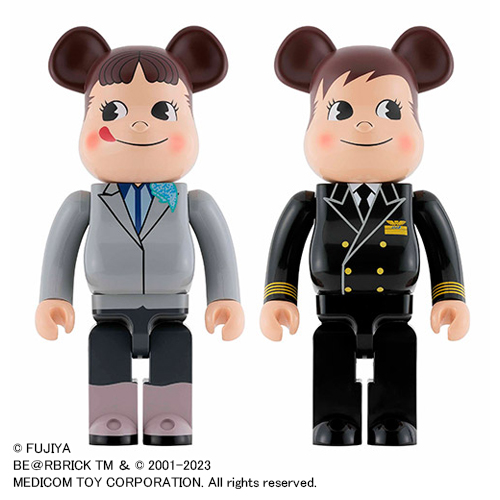 ANAオリジナル＞ BE＠RBRICK for ANA CAPTAIN ポコちゃん ＆ CA10代目 ...