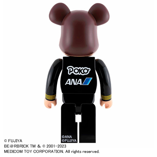 ANAオリジナル＞ BE＠RBRICK for ANA CAPTAIN ポコちゃん ＆ CA10代目