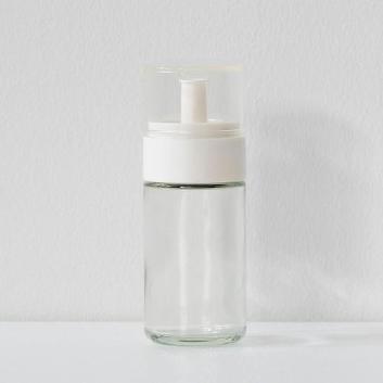 【日用雑貨】<SPICE MILL GLASS BOTTLE>ガラスボトル オイル&ビネガー グレー