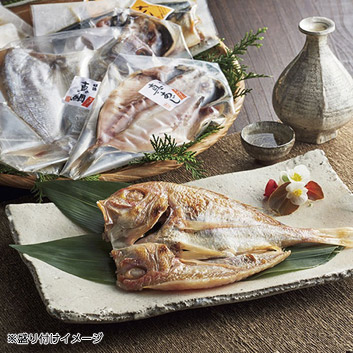 「昭徳」天日干し干物と漬け魚詰合せ