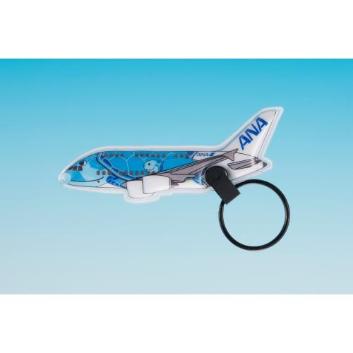 LEDライトキーホルダーANAフライングホヌ1号機