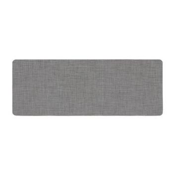 ＜ベストコ＞テキスタイル調PVCキッチンマット　45×120cm