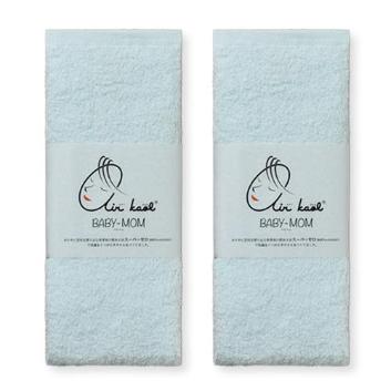 ＜エアーかおる＞ベビマム フェイスタオル同色2枚組