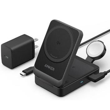 AnkerAnker MagGo Wireless Charging Station (Foldable 3-in-1)