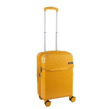 ＜TRAVELIST＞コーナーパッド付 Top Openキャリー 機内持込