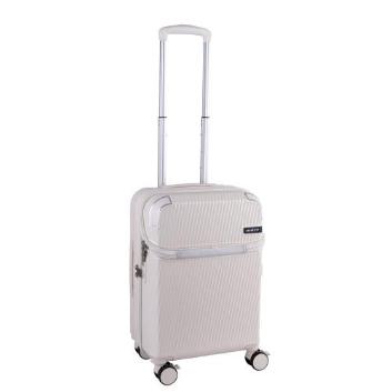 ＜TRAVELIST＞コーナーパッド付 Top Openキャリー 機内持込