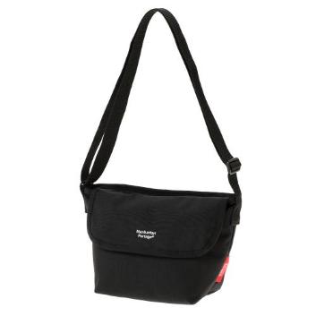 Manhattan PortageNylon Messenger Bag Back Pocket W/ Divider Magnet MP1603BPDMGNT