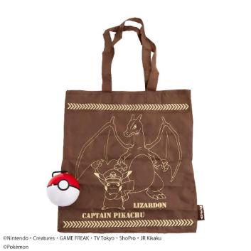 <ポケットモンスター>トートバッグINモンスターボール