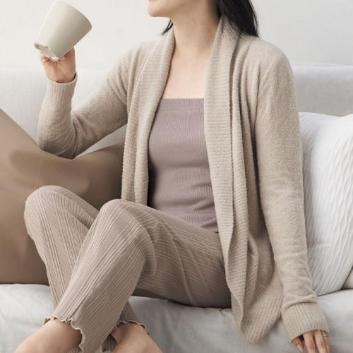 xAtbgh[YCozy Chic Lite Circle Cardi STONE