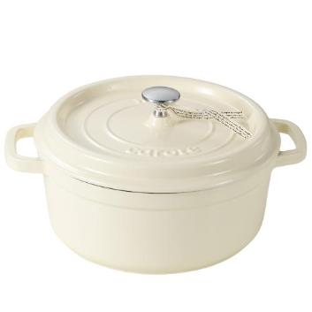 ＜LIV PLUS＞カローテ IHココット鍋 22cm