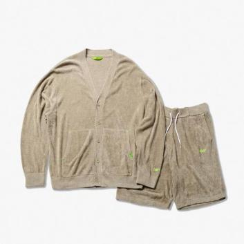 ChillSTCloud pile Cardigan + Cloud pile Shorts