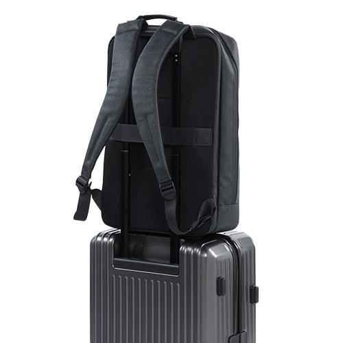 キャリーバッグにセットアップ可能。