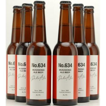 �������𑢁�No.634�@MUSASHINO�@BEER�@�y�[���G�[��6�{�Z�b�g