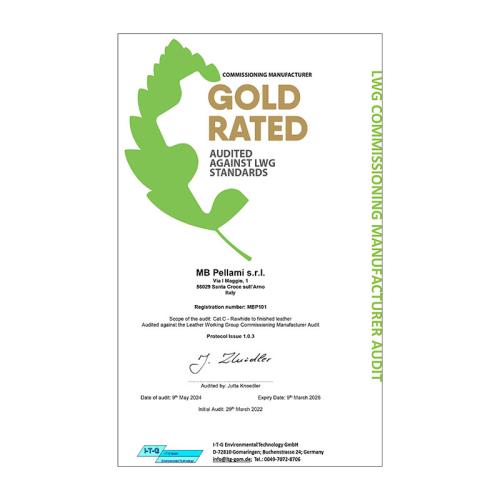 LWG�̃S�[���h�̏ؖ������ؖ����͕t�����܂���