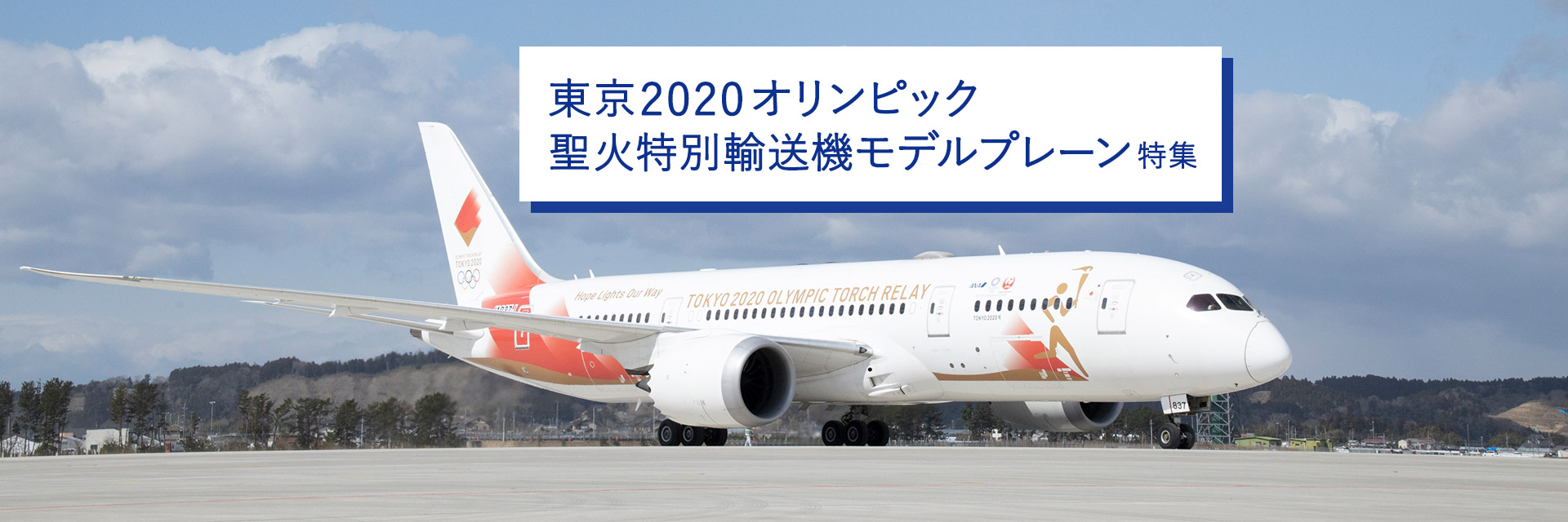 東京2020オリンピック聖火特別輸送機 限定数スナップインモデル