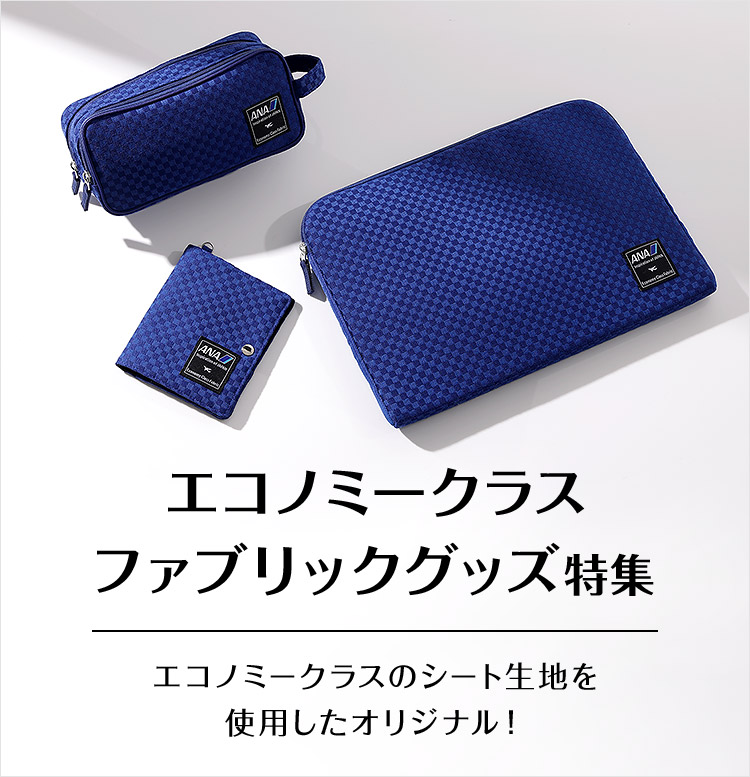 ＜ANAオリジナル＞ Economy Class Fabric　PCケース