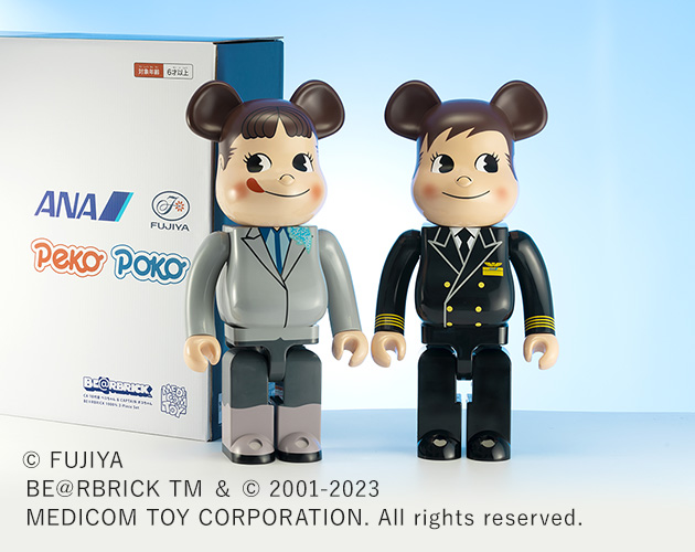 不二家☆ペコちゃん☆BE@RBRICK ANA peko poko-