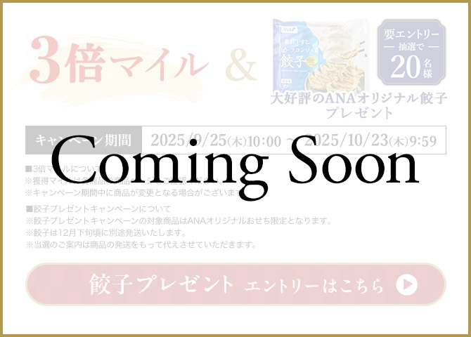 Coming Soon 3{}CD]ANAIWiLqv[g vGg[ I20l Ly[ 2025/9/25i؁j10:00 ` 2025/10/23i؁j9:59 3{}Cɂ l}C͊eȉiy[WmFBLy[ԒɏiύXƂȂꍇ܂B Lqv[gLy[ɂ Lqv[gLy[̑ΏۏiANAIWiƂȂ܂BLq12{ɕʓr܂BÎē͏i̔đウĂ܂B