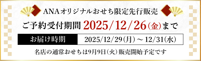 ANAIWis̔ \t 2025/12/26()܂ ͂ 2025/12/29()`12/31() ʏ̂99()̔Jn\ł