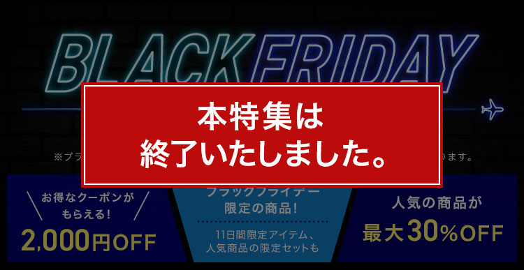 BLACKFRIDAY {W͏I܂B