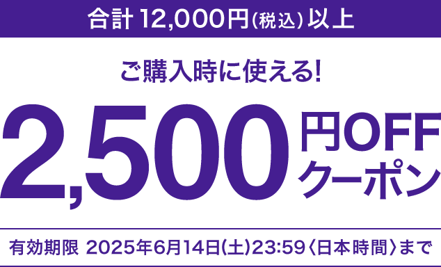 v12,000~iōjȏゲwɎg! 2,500~OFFN[| L 2025N614(y)23:59{ԁ܂
